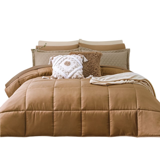 Edredón Lavable Caramel Mat XL/QS Poliéster Concord