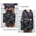 thumbnail image 6 of FORMRS 16" Laptop Bag Carrying Sleeve Case with Handle Travel Shoulder Briefcase, Gray Sky Pattern, 6 of 8