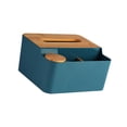 thumbnail image 3 of Cubija de Caja de Pañuelos de PlásTico, Servilleta Caja de Almacenamiento de Descortritorio Tejido y Soporte de Conto, 3 of 8