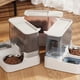 thumbnail image 2 of Pet Automatic Water Dispenser, 2in1 Large Automatic Dry Food Dispenser, Water Dispenser for Dogs and Cats, 2.8 L Feeder 1 L Drinker, Grey, 2 of 5