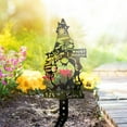 thumbnail image 2 of PVCS Garden Faceless Doll Goblin Plug-in Sign Acrylic Card for Courtyard Decor, 2 of 2