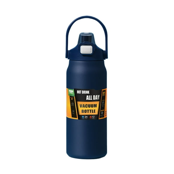 kurtrusly Lightweight And Stylish 40 Oz Water Bottle For Outdoor Activities Eco-friendly blue 1500ml