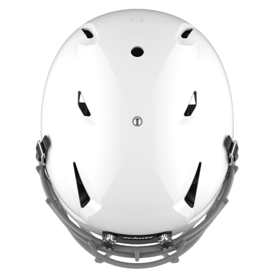 Schutt Youth Vengeance A11 2.0 Football Helmet with Attached Facemask, Size Youth 2X-Small, White