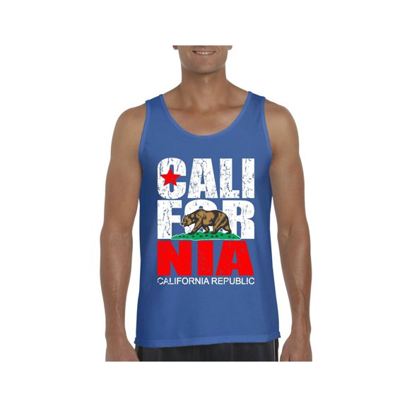 Men's Tank Top for Men - California Cali