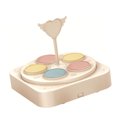 thumbnail image 4 of Máquina giratoria para postres, mesa giratoria automática para exhibición de postres, soporte para cupcakes, bandeja giratoria para fiestas de cumpleaños, 5 bandejas, 4 of 12