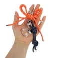 thumbnail image 5 of Unique Bargains 1 Pc Handbag Charm Knot Heart Bag Charm Orange Blue, 5 of 5