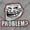 Sport Grey, variant on Troll Face Problem Big Smiley Meme Sweatshirt for Men or Women Brisco Brands S