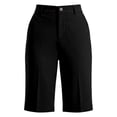 thumbnail image 4 of Landzoo Women'S Shorts Solid Color Elastic Waist With Pockets Summer Loose Fit Women Shorts Size L Black, 4 of 4