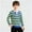 Mint Green, variant on Afuyipoi Boys School Uniform Shirts ( For 3-15) Striped Tops Long Sleeve Soft Cotton Back-to-School Pullover Top Mint Green Size 6