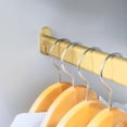 thumbnail image 3 of Phillco Closet Rod Aluminum Brass Oval 18 in Screw Mount, 3 of 7