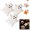 White,3Pcs, variant on Halloween Ghost Candy Bowl, Ghost Shaped Serving Tray Plates, Ceramic Spooky Dessert Platter Dish for Halloween Home Party Food Storage Charcuterie Cheese Snack Board Serving Supplies (3Pcs)