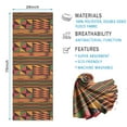 thumbnail image 2 of Boho Colorful Geometric Ethnic Pattern Hot Yoga Mat Towel Non Slip for Hot Yoga - Quick-Drying Yoga Mat Cover with 4 Corner Pockets with Travel Bag - Hot Yoga Towel Non Slip 74"x26", 2 of 6