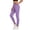 Purple women jogger pants with pockets a1, variant on Cagogo Women Jogger Pants High Waisted with Pockets Slim Fit Casual Solid Sporty Workout Long Trousers for Active Lounge Travel Fitness, Beige M