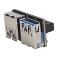 thumbnail image 3 of Conector Pinto US, 20 pines a USB 3.0 Conector hembra Pinto US Placa base dual de EE. UU. diseñada para el futuro, 3 of 12