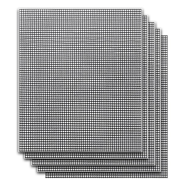 Parrilla BBQ Mat Cortable Barbacoa Mesh Mat Grid Mat (negro 5) Hugtrwg Para estrenar