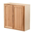 thumbnail image 3 of RTA Cabinets USA Hickory Clear Coat 2 Door Wall Cabinet | 36"Wx36"Hx12"D, 3 of 4