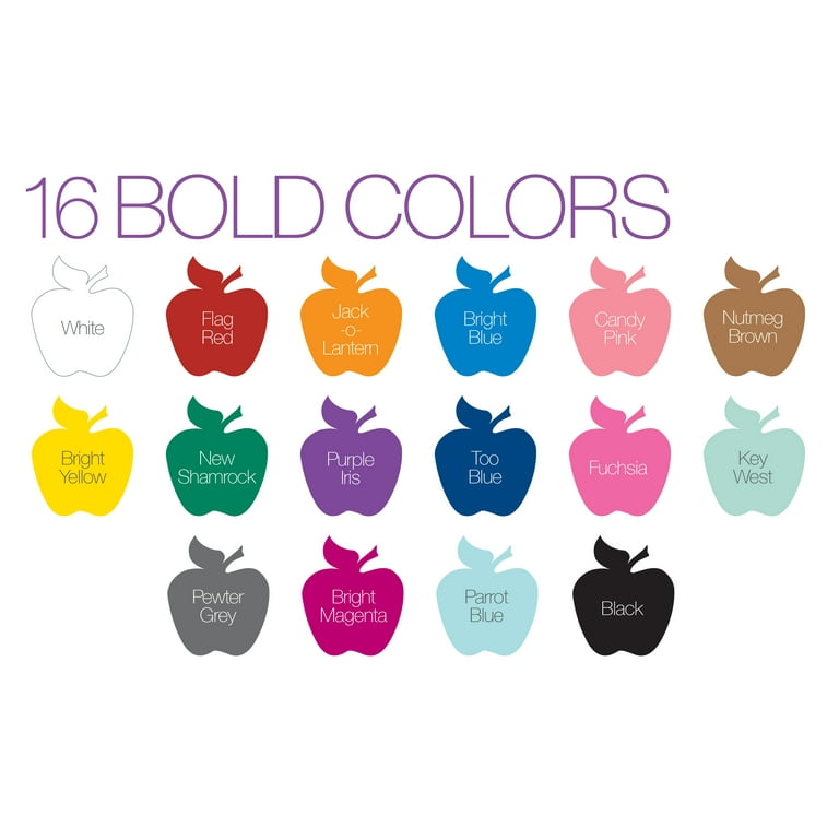 Apple Barrel Acrylic Paint Set (2-Ounce), Best Colors Count, 32 Fl Oz (Pack  of 16)