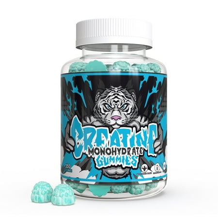 AzeilSupps Creatine Monohydrate Gummies Boost Strength, Power, and Muscle Growth Correctly Dosed 5G Creatine Monohydrate Per Serving