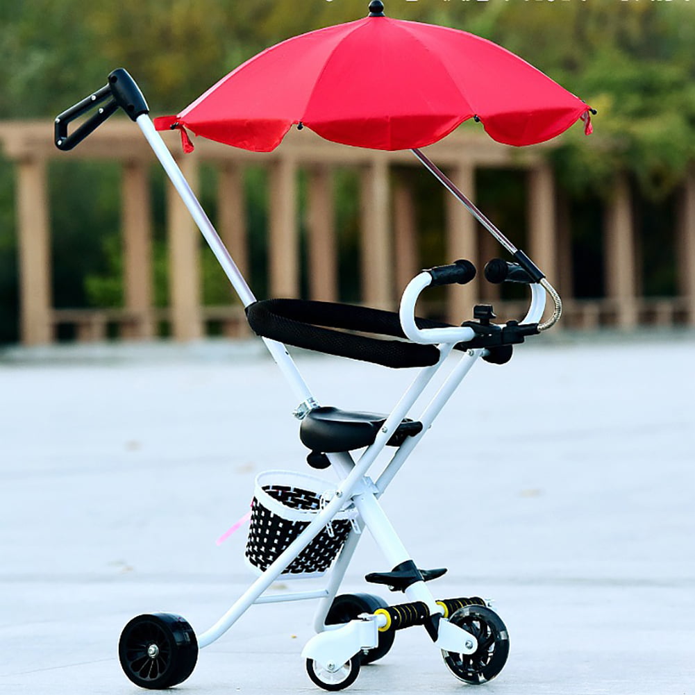 26”Flexible Foldable Universal Baby Umbrella Parasol Any Pram Pushchair Stroller 