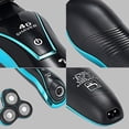 thumbnail image 2 of Afeitadora Eléctrica Rasuradora Recargable Rotativa Azul Multifuncional para Hombre, 2 of 7