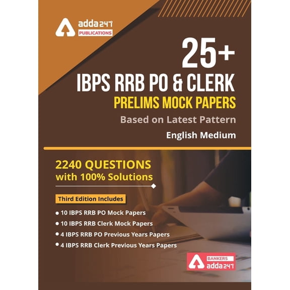 25 IBPS RRB Mock Papers for PO & Clerk Book, (Paperback)