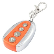 KFFKFF Sliding Gate Opener Remote, 131 ft Range, 4-Button Automatic Gate Controller, Remote for Garage Door Systems, Multi-Code Electric Driveway Gate Closer with Smart Key Security Features