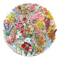 thumbnail image 2 of Assorted Flower Stickers Pack for Scrapbooking Journaling Laptop Water Bottle DIY Craft Projects Decorative Floral Decals, 2 of 7