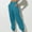 Sky Blue, variant on Titcea Summer Pants for Women 2024 Elastic Waist Solid Color Leg Bound Pants Comfort Breathable Summer Casual Pants with Pockets, Gifts for Her