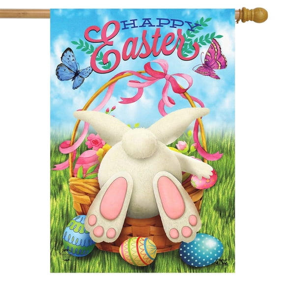 Briarwood Lane Easter Egg Hunt House Flag