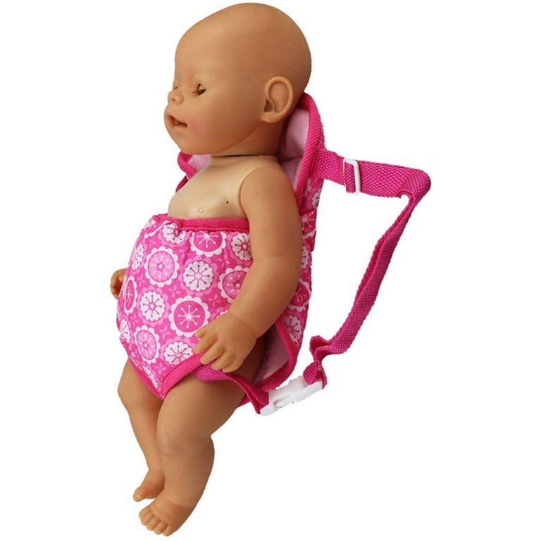 Amerteer 2 Pack Baby Doll Carrier Doll Backpack Carrier Doll Tote 
