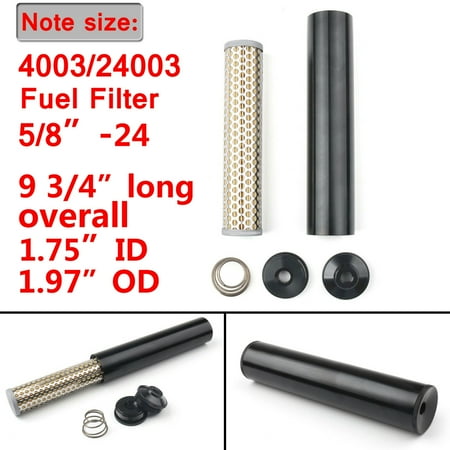 Billet Aluminum Center - Billet Aluminum Filter Fit For Napa 4003 WIX 24003 5/8-24 1/2