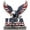7.87x7.87 inches, variant on USA Faith Family & Freedom Metal Emblem, 250th Anniversary Eagle & USA Letters Car Badges, 3D Automotive Decals for Vehicles, Truck, SUV, Motorcycle