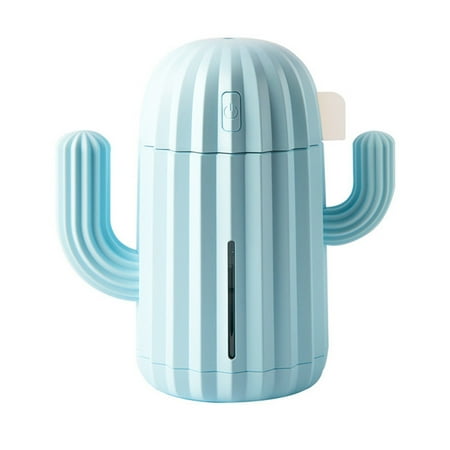 

PRINxy Humidifiers Clearance 340ML Mini Creative Cactus Home Office Car Portable Air Humidifier Air Diffuser