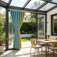 thumbnail image 4 of Oefntac Rideau Extérieur Jardin Véranda Patio Résistant à la Décoloration Pergola Gazebo Véranda Cabana Panneau Imperméable Résistant aux Intempéries Drapé, 4 of 6