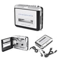 thumbnail image 1 of ziyahi Cassette USB pour PC MP3 Convertisseur de Commutateur CD Lecteur Audio Musique avec Écouteurs, 1 of 2