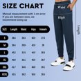 thumbnail image 2 of Winter Fleece Men's Athletic Joggers with Pocket, Drawstring, and Elastic Bottom Warm Sweatpants for Men, 2 of 7