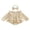 Khaki, variant on Cjfdfy Newborn Baby Girls Fall Romper Clothes Solid Ruffled Long Sleeve Bubble Dress Bodysuit And Bow Headband Infant Cute Jumpsuit Fall Winter Outfit 0-18 Months