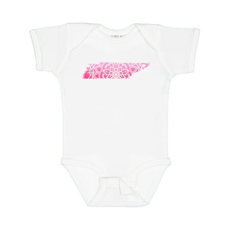 

Inktastic Tennessee Silhouette Mandala Gift Baby Boy or Baby Girl Bodysuit