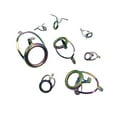 thumbnail image 4 of 9x de reparación de puntas surtidas Suministros de construcción de cañas de pescar 9 Tamaños de cañas de pescar Ojos Guías Anillos de cerámica Jue Sharpla  Puntas de caña de pescar, 4 of 8