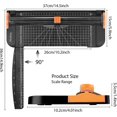 thumbnail image 3 of A4 Paper Cutter 12 Inch Craft Paper Trimmer Scrapbooking with Automatic Security Safeguard and Side Ruler for Photo Cutter, Handcraft Project, Label, 3 of 4