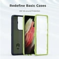 thumbnail image 3 of for Galaxy S21 Ultra 5G Case, Heavy Duty Protective Case with [3 Layers] Rugged Rubber Shockproof Protection Cover for Samsung Galaxy S21 Ultra(Dark Blue/Green), 3 of 12