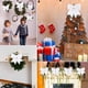 thumbnail image 5 of CHAO 5 uds lazo de cinta navideña 17cm lazos navideños de gran tamaño lazos de cinta adornos decoración navideña para árboles de Navidad envoltura de regalos Navidad Tr, 5 of 5