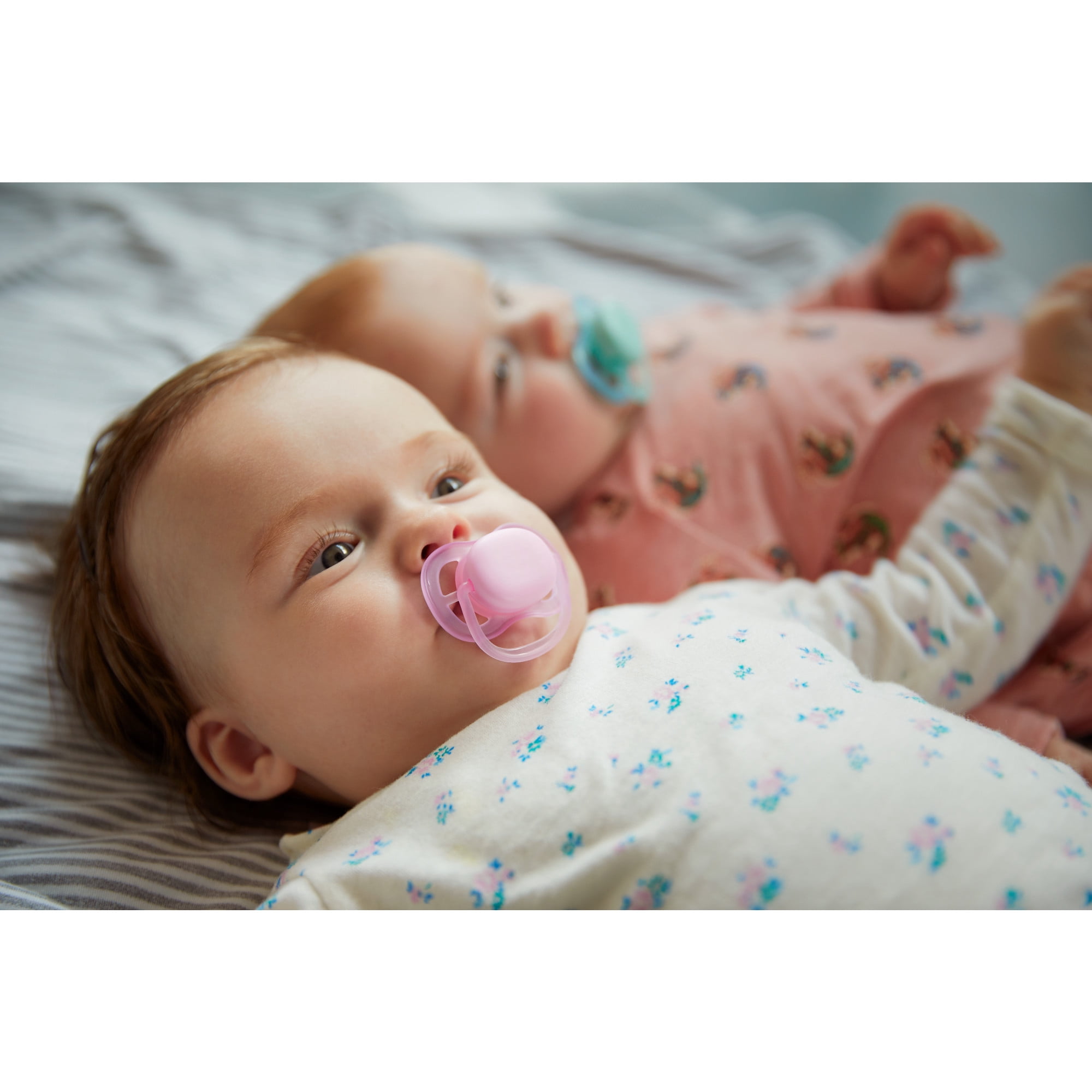 Philips Avent Ultra Air Pacifier, 0-6 Months, Blue/Green, 4 Pack, SCF244/40