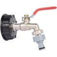 thumbnail image 1 of Adaptador de tanque IBC S60X6 Accesorio de válvula de repuesto Manguera de 1/2"-- oso de fresa Electrónica, 1 of 5
