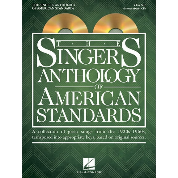 The Singers Anthology of American Standards: Tenor Accompaniment CDs