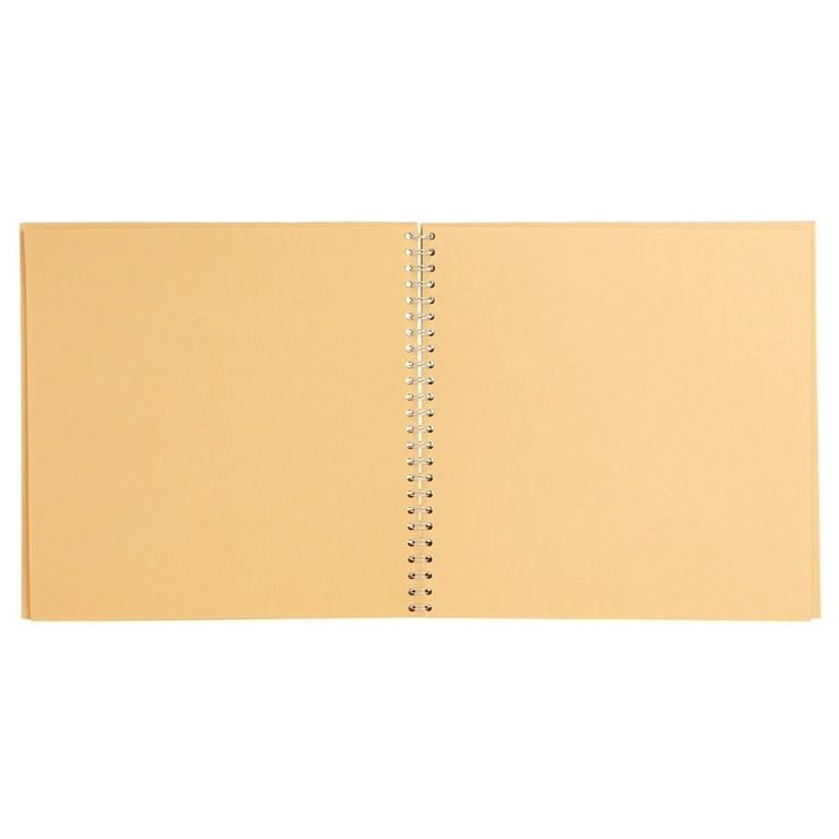 Paper Junkie 40 Sheets Blank Hardcover Kraft Scrapbook