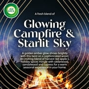 Air Wick Vibrant Plug-In Scented Oil Air Freshener Warmer Refills, Glowing Campfire and Starlit Sky, 2 Count