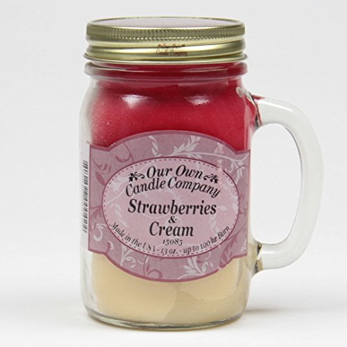 Mason Pantry Candle Jar Scented CREAMY FRENCH VANILLA Choose Your Size