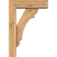 thumbnail image 3 of Ekena Millwork 5 1/2"W x 18"D x 26"H Olympic Block Smooth Bracket w/ Offset Brace, Western Red Cedar, 3 of 25
