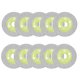 thumbnail image 1 of Disco de corte de vidrio Uxcell de 10 piezas para amoladora angular, 1 of 5
